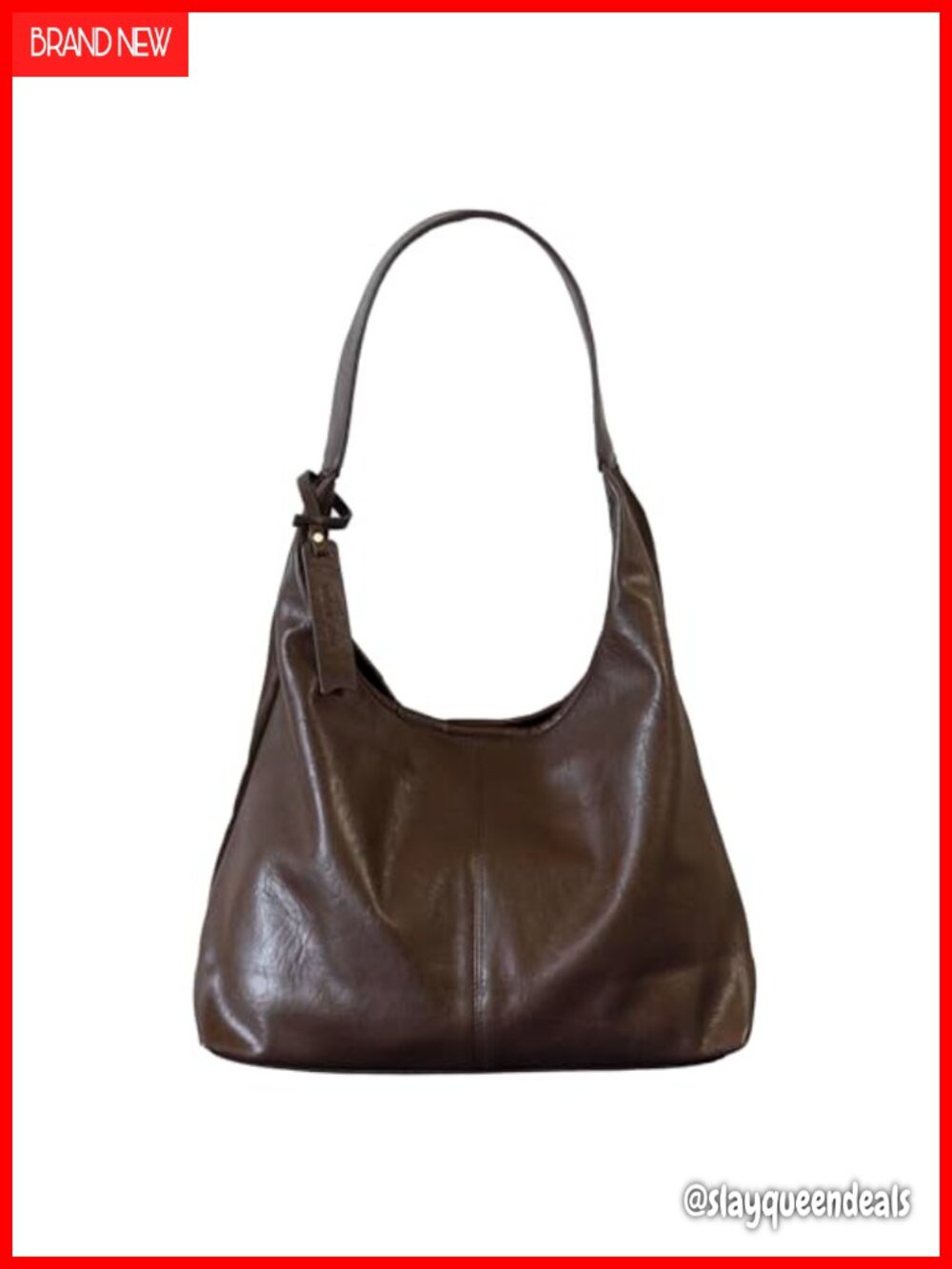 Soft PU Leather and Suede Tote Bag Hobo Shoulder Bag